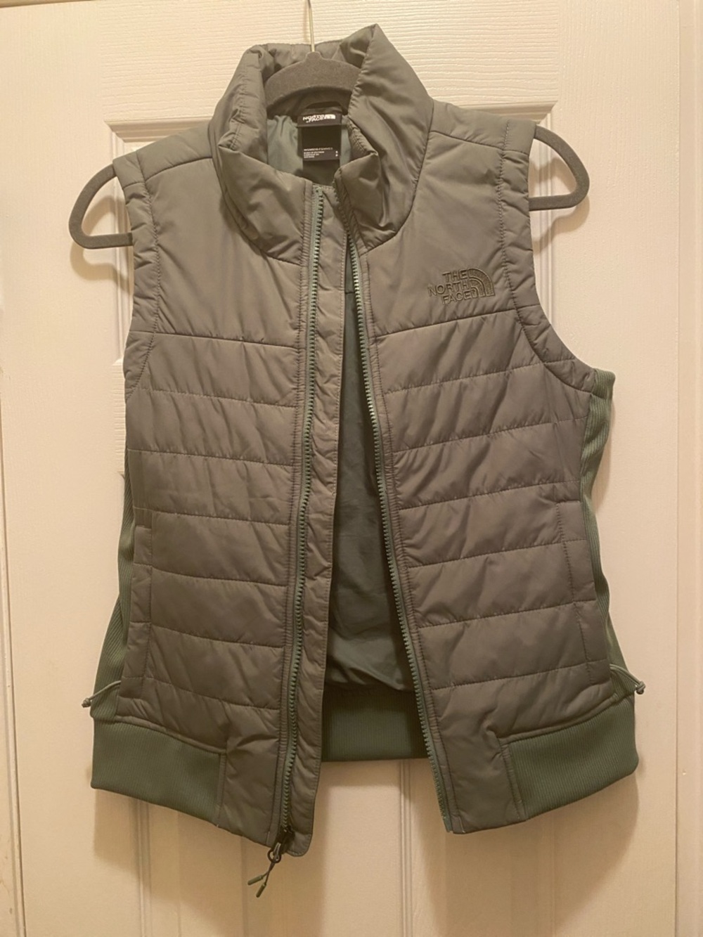 The North Face Women's Quilted Vest in Olive